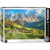 Image de Eurographics Puzzle Dolomites, Alpes italiennes, Smart Cut, 1000 pièces, 68 x 48 cm, 6000-5706