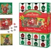 Image de EUROGRAPHICS Puzzle Calendrier de l'Avent : Noël chiens 24x50 pièces