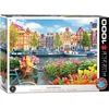 Image de Eurographics Puzzle Amsterdam, Pays-Bas, Smart Cut, 1000 pièces, 68 x 48 cm, 6000-5865