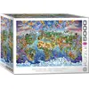 Image de Eurographics Puzzle XXL Merveilles du monde, 5000 pièces, 152 x 102 cm, 8520-5880
