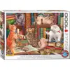 Image de EUROGRAPHICS Puzzle Cat Library 1000 pièces
