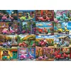 Image de Eurographics Puzzle 16 Scooters, scooters - Chris Bigelow, 1000 pièces, 6000-5916