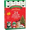 Image de Eurographics Puzzle Calendrier de l'Avent - Christmas Whiskers, chats, 24 x 50 pi ¨ces, 8924-5922