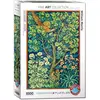 Image de Puzzle 1000 pièces Eurographics Coq Phénix William Morris