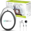Image de Echö : écoutez et partagez les sons de votre bébé dans votre ventre   amplificateur de grossesse portable et sans fil avec écouteurs inclus dans la livraison