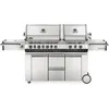 Image de Napoleon   Barbecue À Gaz Prestige Pro 825 Rsib   5 Brûleurs Inox   Fumoir Intégré   239 X 64 X 130 Cm   38,6 Kw Pour 12 Personnes