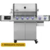 Image de Barbecue À Gaz Prestige Pro 500 + Sizzle Zone + Brûleur Arrière - Connecté - Inox