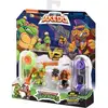 Image de Figurines Tortues Ninja Michelangelo vs Bebop - Akedo - Coffrets duel a collectionner - Neuf