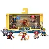 Image de Pack de 5 mini figurines One Piece Netflix Zoro Chopper Wapol Mr. 5 Luffy 5-6 cm - Neuf