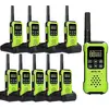 Image de Retevis RT649P Talkie Walkie, IP67 étanche, 1200 mAh Rechargeable PMR radio, SOS alarme talkie-walkie set de 4 pour le kayak, le surf, la pêche