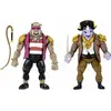 Image de NECA Teenage Mutant Ninja Turtles Pirate Rocksteady & Bebop Figurines en pack de 2 18 cm NECA54176