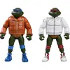 Image de Tortues Ninja Teenage Mutant Punk Leonardo et Punk Raphael set 2 Figurs 18cm