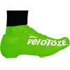 Image de Couvre-chaussures VeloToze 2.0 courts verts S/M - couvre-chaussures aérodynamiques imperméables pour les journées froides...
