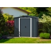 Image de Duramax abri de jardin métallique Eco 6 x 4 202 x 122,1 x 180,5 cm (l x p x h)
