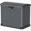 Image de DURAMAX Boîte de rangement en plastique StoreAway ARC145 x 125 x 82,5 cm, 1200 l - gris DURAMAX 86633