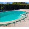 Image de Direct Filet - Filet De Protection Anti-feuilles Piscine + Connecteurs : Le + Adaptable De La Gamme Taille Filet: 8 X 16 M