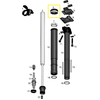 Image de Crankbrothers Highline Ring Seal Assembly Écrou de serrage du joint principal