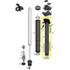 Image de Crankbrothers Higline V2/7 125 Mm pièces de rechange argent argent One Size
