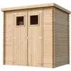 Image de TIMBELA M311 Abri de jardin en bois - L204xL142xH200 cm/ 2,22 m2
