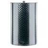 Image de Belvivere - Fut Fut En Acier Inoxydable De 300 Lt Sans Bouchon De Re'servoir Pour Le Vin L'Huile La Bie're L'Eau Le Re'cipient Alimentaire Fabrique' En Italie Acciaio Inox Lt 300 - 63 - H99 - 3/4'