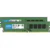 Image de Crucial - DDR4 - 16 Go : 2 x 8 Go - DIMM 288 broches - 3200 MHz / PC4-25600 - CL22 - 1.2 V - sans tampon - non-ECC