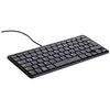 Image de clavier officiel Raspberry Pi, disposition DE, y compris hub USB 3 ports, noir/gris