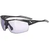 Image de RUDY PROJECT RUDY PROJECT SYDUS BLACK GLOSS - ImpactX 2 LASER PURPLE Lunettes de soleil Biopolyamide Noir Violet Masque Photochromique