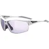 Image de RUDY PROJECT RUDY PROJECT SYDUS WHITE GLOSS - ImpactX 2 LASER PURPLE Lunettes de soleil Biopolyamide Blanc Violet Masque Photochromique