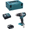 Image de Perceuse-visseuse à percussion MAKITA DHP484RTJ1 (1 x 5,0 Ah + DC18RC + MAKPAC 2)