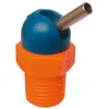 Image de Buse Haute Pression Cd Pour Durite De Liquide De Refroidissement 1/4 70bar Ø4.1x6.4mm Bleu-orange Loc-line