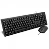 Image de V7 Ensemble clavier filaire USB et souris avec adaptateur PS2   Fr - Neuf