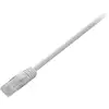 Image de V7 Câble RJ45 Cat5e non blindé (UTP) RJ45 mâle vers RJ45 mâle, blanc 2m 6.6ft - Neuf