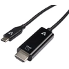 Image de V7 V7UCHDMI-1M câble vidéo et adaptateur USB Type-C 3.2 Gen 1 HDMI Noir - Neuf