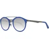 Image de Lunettes de soleil Web WE0143 91X 49 unie bleu