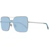 Image de Web Women We0201 16x 00 Monture de lunettes, Silver Palladio Luc Blu Specchiato