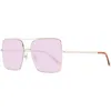 Image de Web Lunettes de soleil WE0210 28Y 57 Femmes Or rose