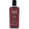 Image de American Crew, 3-In-1 Tea Tree, Tea Tree Oil, shampooing, après-shampooing et gel douche 3-In-1, pour l'hydratation, 250 ml