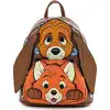 Image de Loungefly - Plecak Disney Fox and Hound Copper Todd 26cm dla dzieci i m odzie y