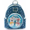 Image de Loungefly Disney Bonhomme de neige Mickey Minnie sac à dos 26cm