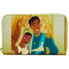 Image de Portefeuille Loungefly Disney La Princesse et la Grenouille Scène de princesse