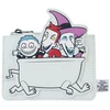 Image de Portefeuille Disney Loungefly Porte Carte NBX Nightmare Before Christmas Lock Shock Barrel Bathtub - Portefeuille L'Etrange Noël de Mr. Jack - LFWDW