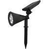 Image de Spot à piquer LED Solaire pour Jardin 2W 5.5V DC (4 LED) - Blanc Froid 6000K - 8000K