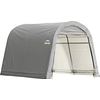 Image de ShelterLogic abri de jardin en film plastique, tente d'osier "Shed-In-A-Box - Round Top", 300 x 300 cm gris 9 m² - Round Top