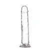 Image de Crystal Addiction - Godemiché transparent - 20 cm