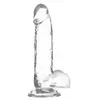 Image de Crystal Addiction - Godemiché transparent - 19 cm