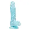 Image de Addiction - Godemiché phosphorescent Luke - 18 cm