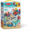 Image de Coffret de construction Blockables véhicules SPIN MASTER 54 pièces en bois multicolore avec figurines et accessoires dès 2 ans - Neuf