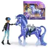 Image de Set jeu Unicorn Academy SPIN MASTER L'école des licornes Storm + poupée Rory 7 points d'articulation, accessoires selle et bride Multicolore - Neuf