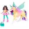Image de Unicorn Academy : Poupée Ava en licorne, modèle "Leaf" avec ailes, figurine