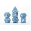 Image de Zestaw Kostek DnD FanRoll z Silikonu o Ostrych Kraw dziach - Glacial Debris (7)